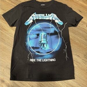 Metallica Ride The Lightning Tee